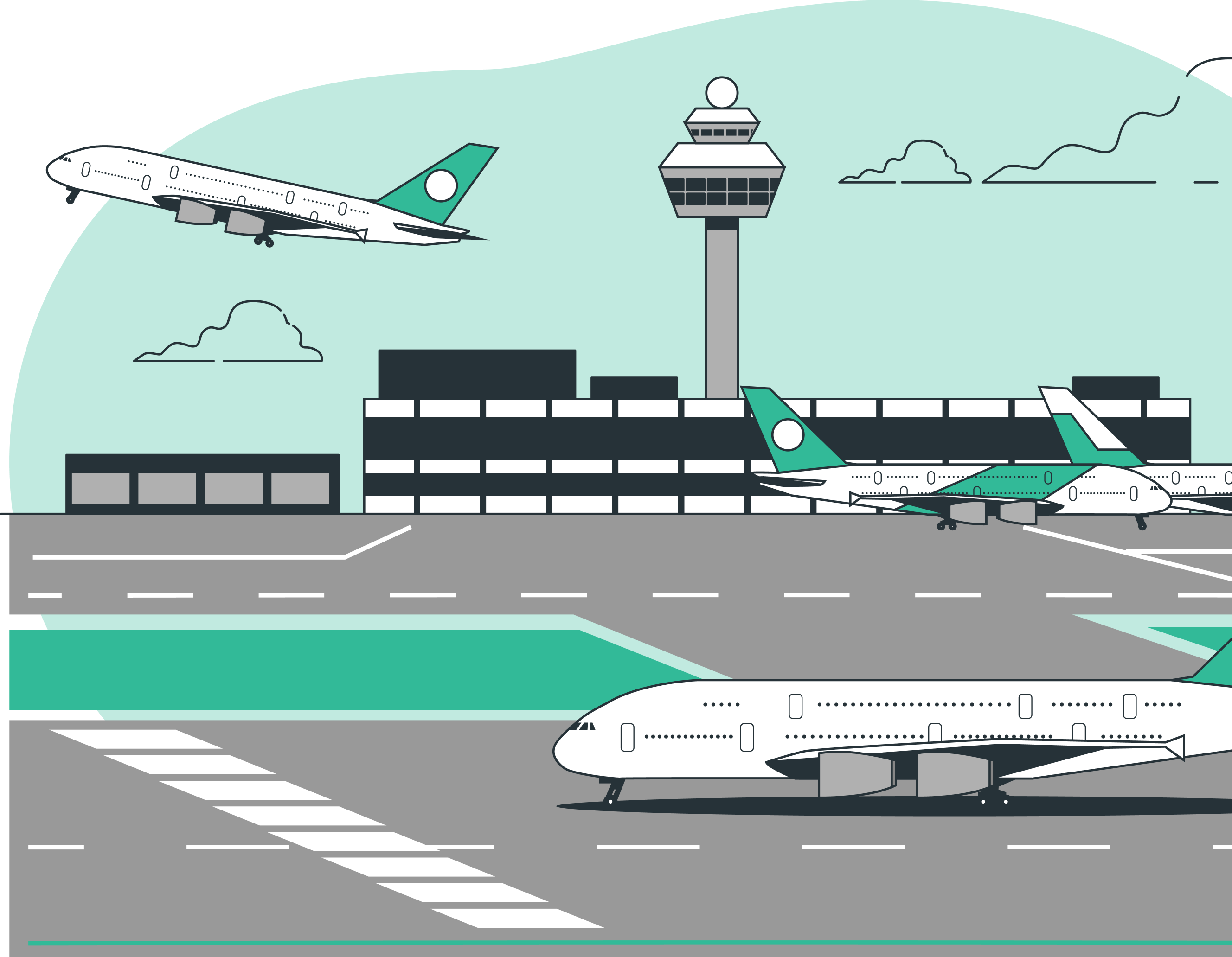 Airport Illustration